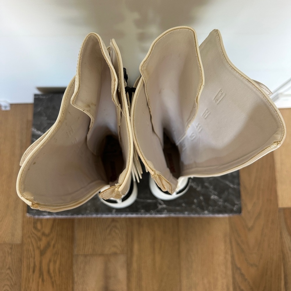 Demonia White Swing 815 Platform Boots - image 7